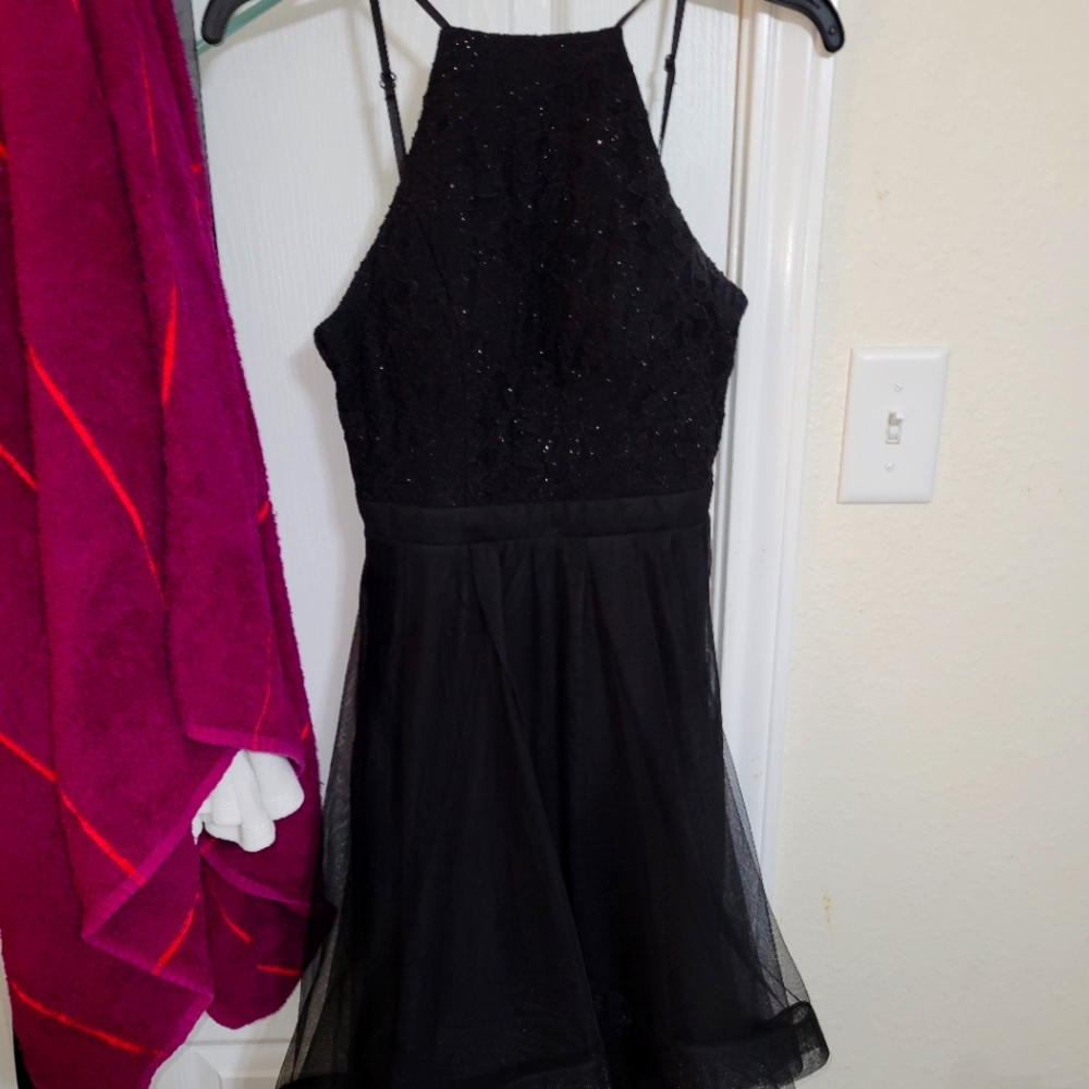 Almost new black dress